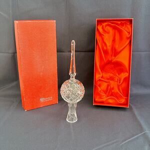 Vintage Waterford Crystal Tree Topper